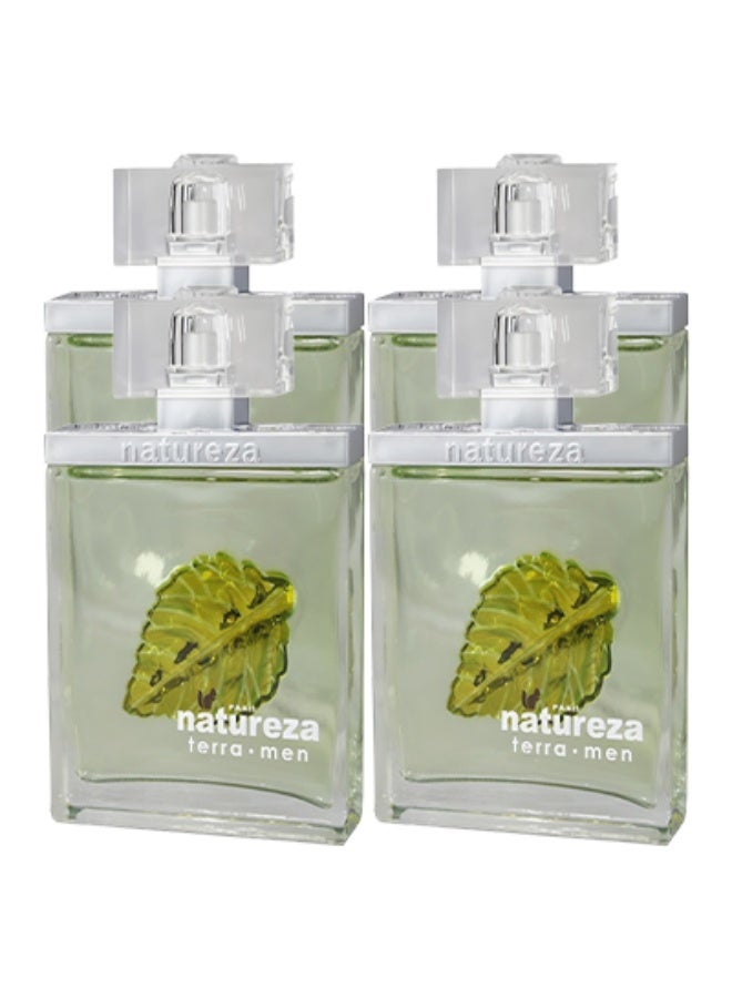 ناتورزا 4 قطع عطر نوتريزا تيرا للرجال 75 مل - Image 1