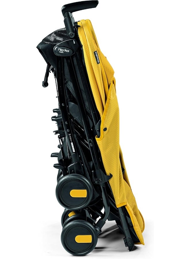 Peg Perego عربة أطفال بيغ بيريجو بليكو ميني توين، أحمر مود - Image 5