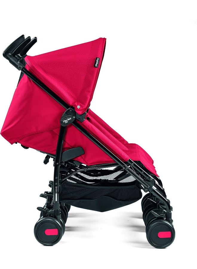 Peg Perego عربة أطفال بيغ بيريجو بليكو ميني توين، أحمر مود - Image 4