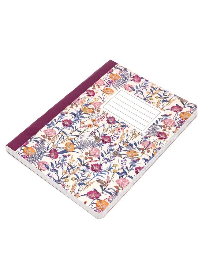 Pukka Pad, Composition Notebooks - 3 Pack of Journals Featuring 140 Pages of College Ruled 80GSM Paper with Sturdy Cover Stock - 9.75 x 7.5in - Bloom - Image 5