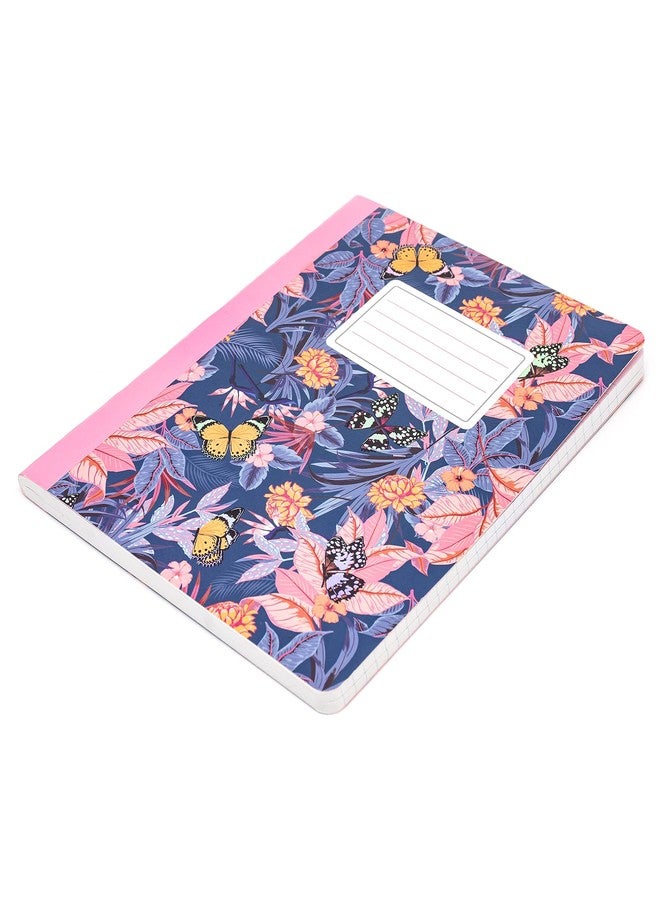Pukka Pad, Composition Notebooks - 3 Pack of Journals Featuring 140 Pages of College Ruled 80GSM Paper with Sturdy Cover Stock - 9.75 x 7.5in - Bloom - Image 4