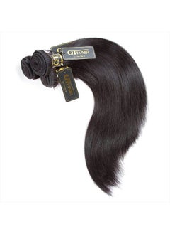 QTHAIR 12A Indian Long Virgin Straight Hair 2 Bundles (32 32 Inches) Long Straight Human Hair Extensions Can be Dyed And Styled Hair Weaving  - Image 5