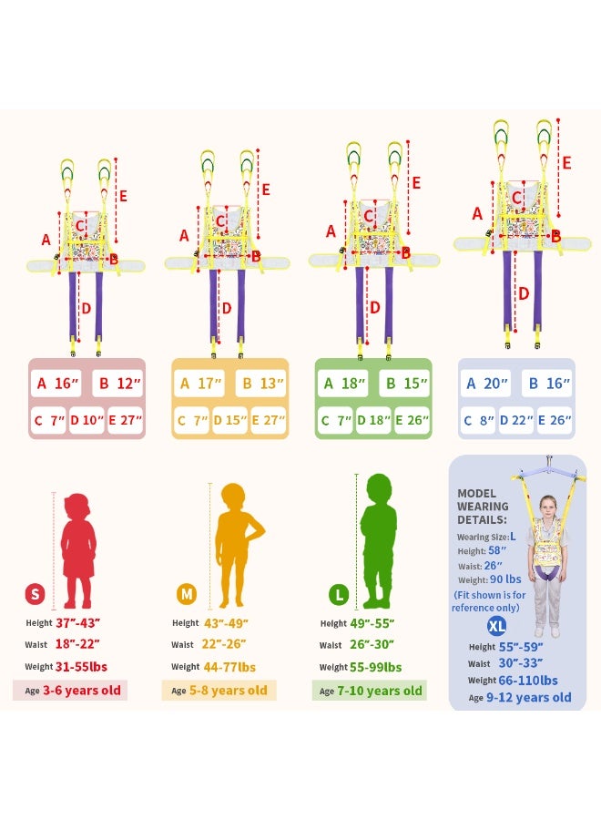 Ehucon Children Patient Lift Sling, Printed Divided Leg Transfer Sling for Kids, Comfortable Medical Lift Sling for Home Use, Toileting & Transfer Support for Disabled and Bedridden Children - Image 3