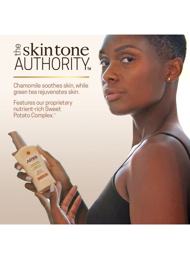 ambi منظف وجه متوازن وواضح للبشرة للرجال والنساء لجميع أنواع البشرة بطاطا حلوة وشاي البابونج وشاي أخضر خالي من الهيدروكينون وخالي من الصابون وخالي من الكحول وخالي من العطور وخالي من الأصباغ 3.5 أونصة سائلة - Image 4