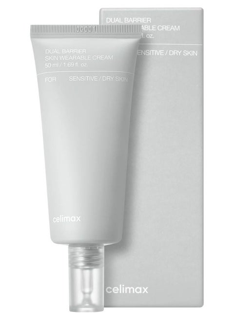 Dual Barrier Skin Wearable Cream 50ml, Vegan Moisturizer