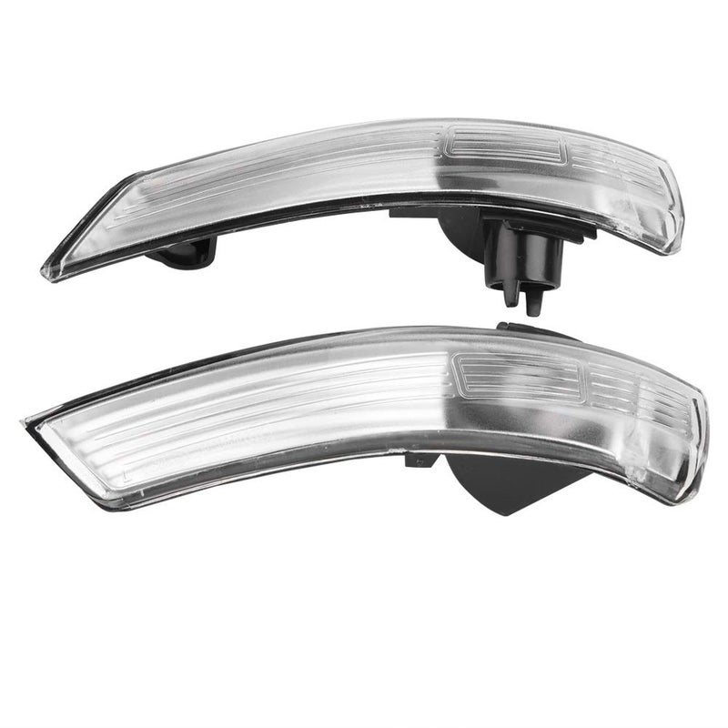 Nikou Nikou LED Turn Signal Lights - Wing Mirror Indicator,Turn Signal Light Lens Cover for Ford Focus 2008-2018 1 Pack - Image 1