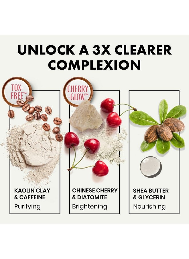 Nourishing Clay Stick Mask For Clearer Brighter And Hydrated Skin Unclog Pores And Removes Blackheads With Detoxifying Kaolin Clay And Caffeine 1.4 Oz