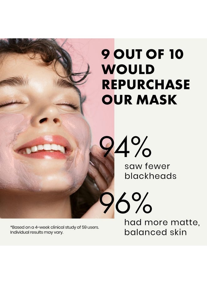 Nourishing Clay Stick Mask For Clearer Brighter And Hydrated Skin Unclog Pores And Removes Blackheads With Detoxifying Kaolin Clay And Caffeine 1.4 Oz