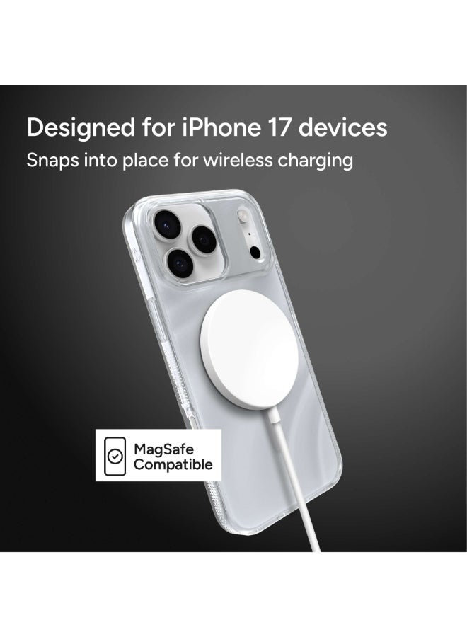 زاج حافظة آيفون 17 برو ماكس – غلاف ميلان سناب متوافق مع MagSafe بقوة الجرافين، حماية من السقوط حتى 13 قدم ومقاومة للاصفرار – ذهب لامع - Image 5