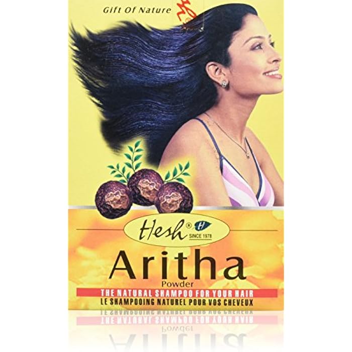 Hesh Aritha Herbal Ayurveda Powder The Natural Shampoo for Your Hair (100 g / 3.5 oz) - Image 1
