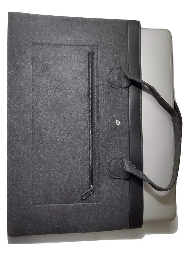 Aeoss Polyester Felt Multipurpose Laptop office shopping Sleeve Bag for Business Office (15.6 Inch) - Image 5