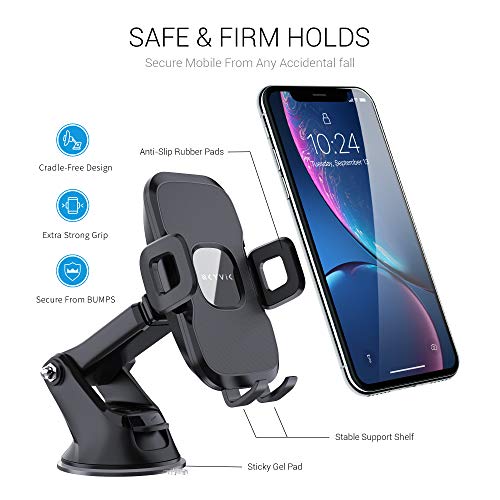 SKYVIK TRUHOLD Car Dashboard & Windshield Cradle (Clutch) Phone Stand Holder - Image 2