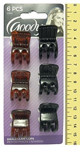 Goody WoMens Classics Mini Claw Clip, 6 Count - Image 2