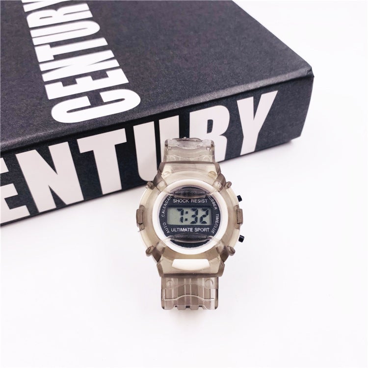 Student Watch Student Small Watch Children'S Jelly Watch Cartoon Boys And Girls Electronic Watch Explosions - Image 1