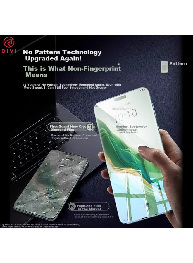 Divi Tempered Glass Screen Protector For Honor Magic7 Pro, Magic7 Pro Phone Film, High-definition Curved Full-screen Film, Anti-scratch, Anti-fingerprint, Easy Installation, Dust-free - Image 4