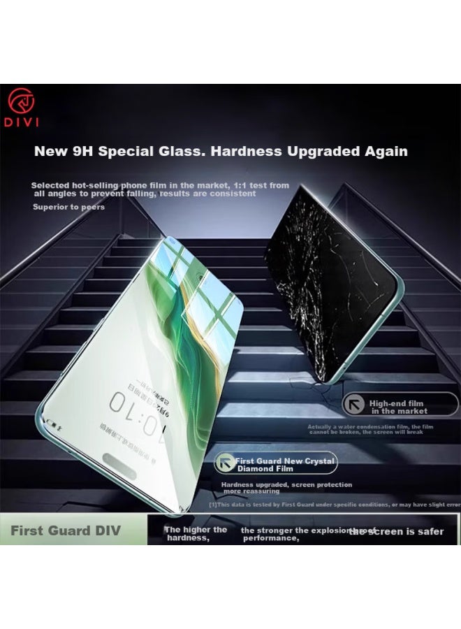 Divi Tempered Glass Screen Protector For Honor Magic7 Pro, Magic7 Pro Phone Film, High-definition Curved Full-screen Film, Anti-scratch, Anti-fingerprint, Easy Installation, Dust-free - Image 2