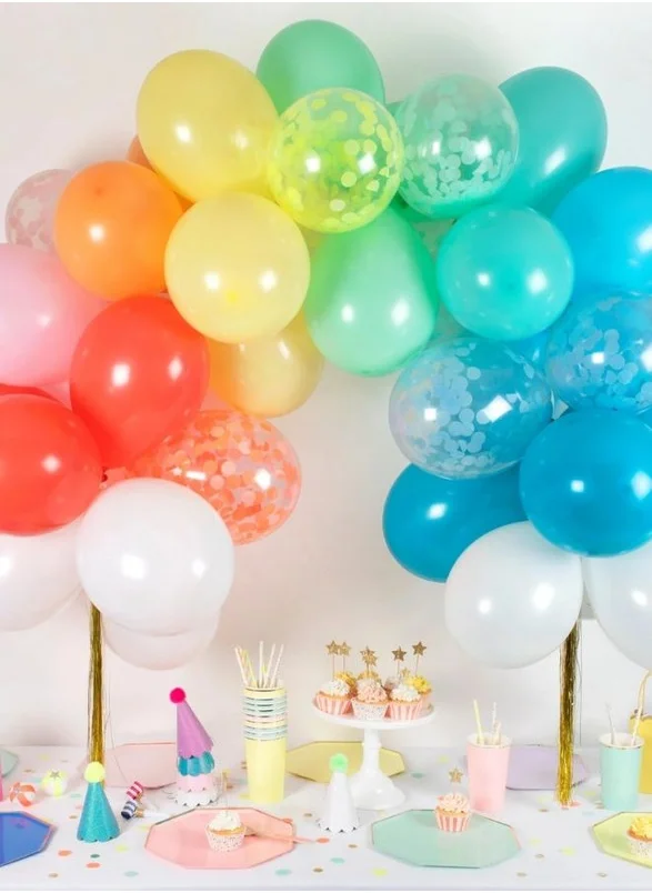ميري ميري Meri Meri Rainbow Balloon Arch Kit