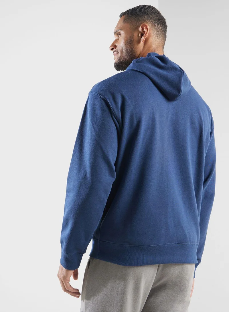 New Balance Small Logo French Terry Hoodie