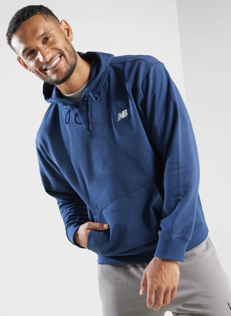New Balance Small Logo French Terry Hoodie