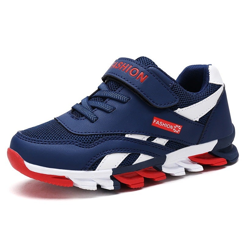 Mesh Sneakers Lightweight Flexible Sole Walking Shoes For Kids Indoor And Outdoor Activities - Image 1