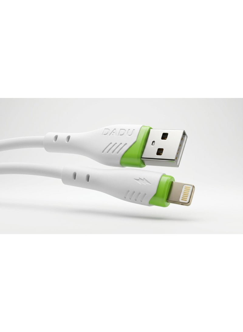 دادو كابل USB إلى لايتنينج من DC-C210 – شحن سريع 3.0 أمبير – قدرة 18 واط – نقل بيانات سريع – خامة مقاومة للاشتعال – شحن آمن - Image 5