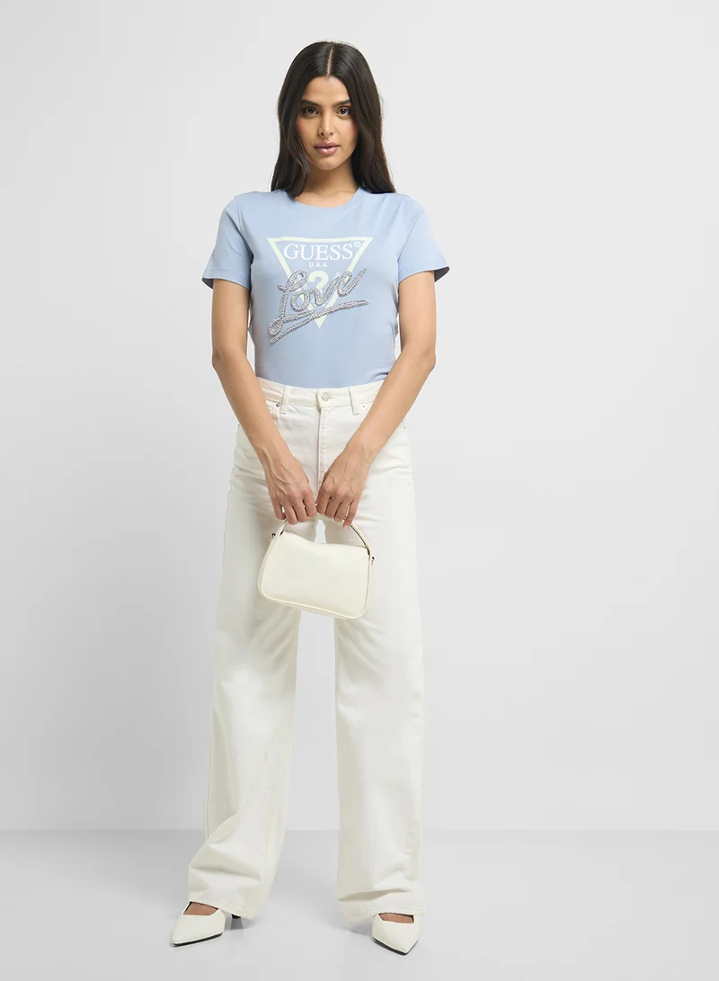 GUESS Love Triangle T-Shirt