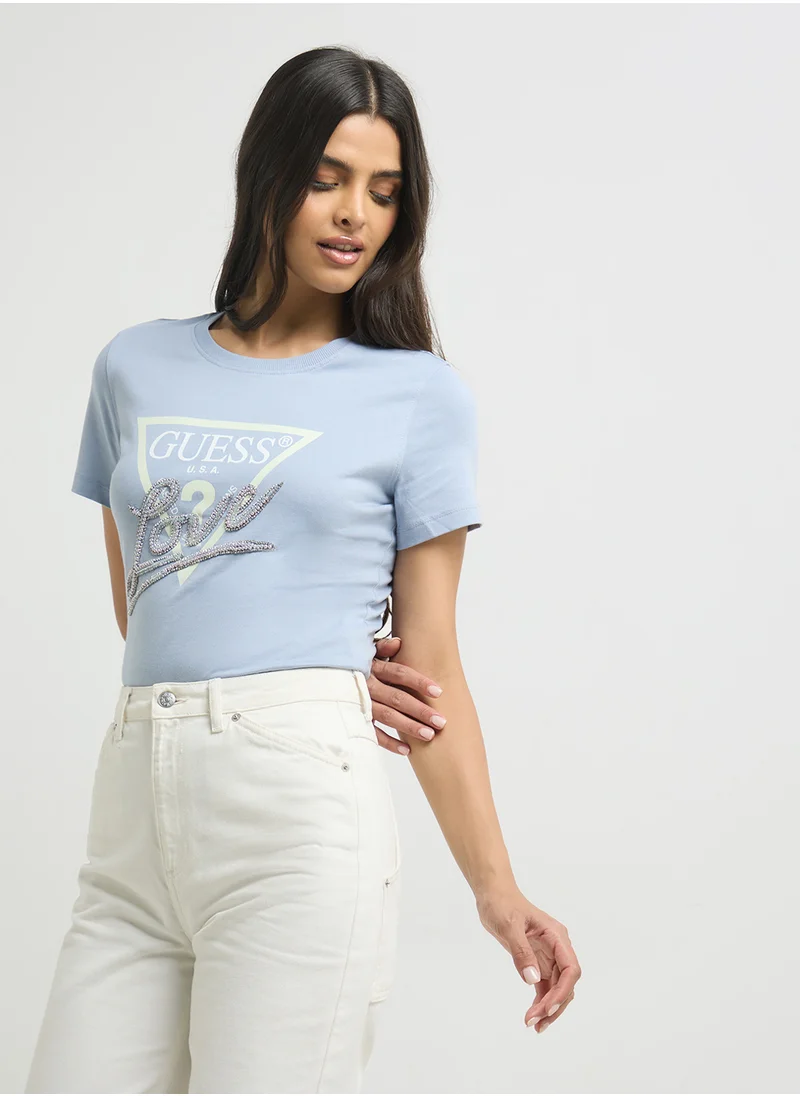 GUESS Love Triangle T-Shirt