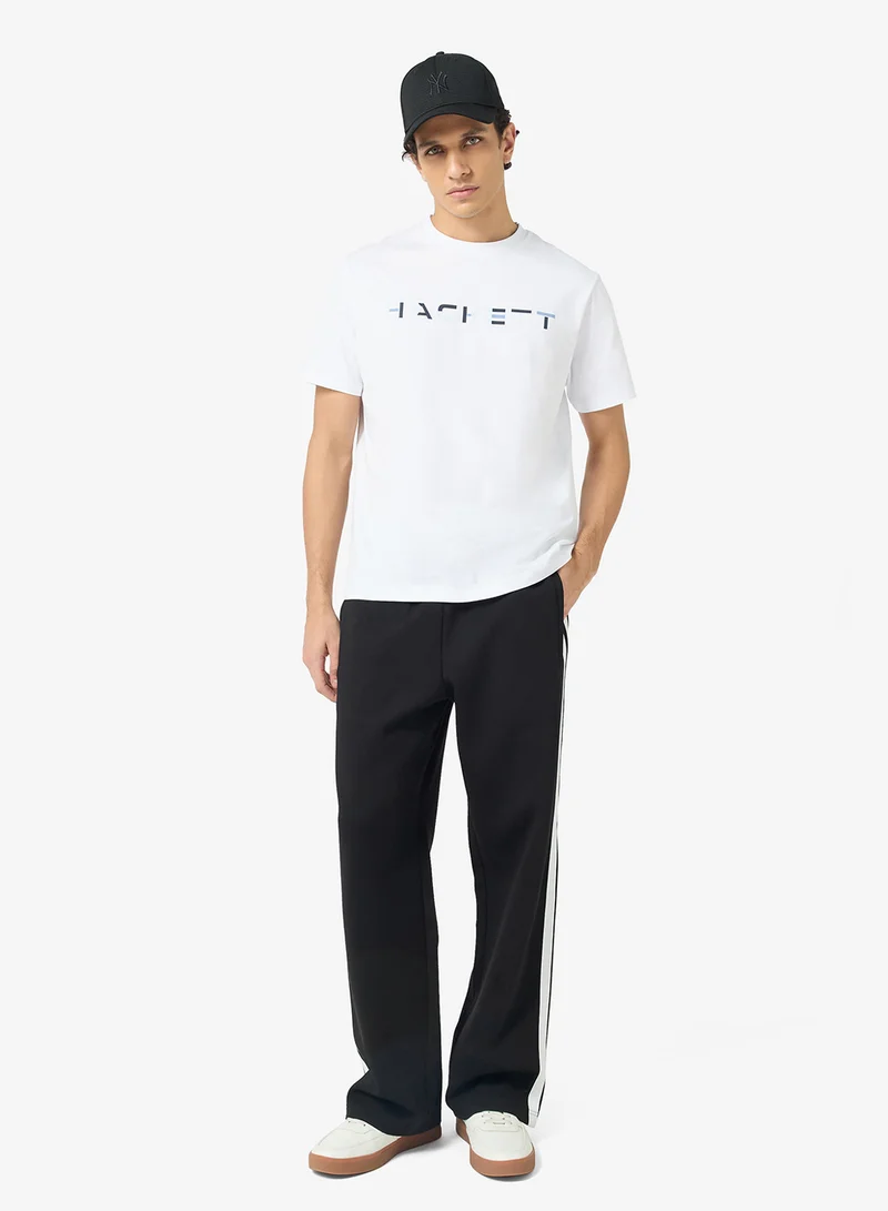 Hackett  Block Crew Neck T-Shirt for Men | Best Price UAE