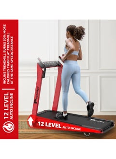 PowerMax Fitness Fitness Urbantrek™ Td-A3 (5.0Hp) Treadmill For Home, With 12 Level Auto-Incline, 8 Pre-Set Programs, Max User Weight 120Kg, Max Speed 14 Km/Hr,  - Image 5