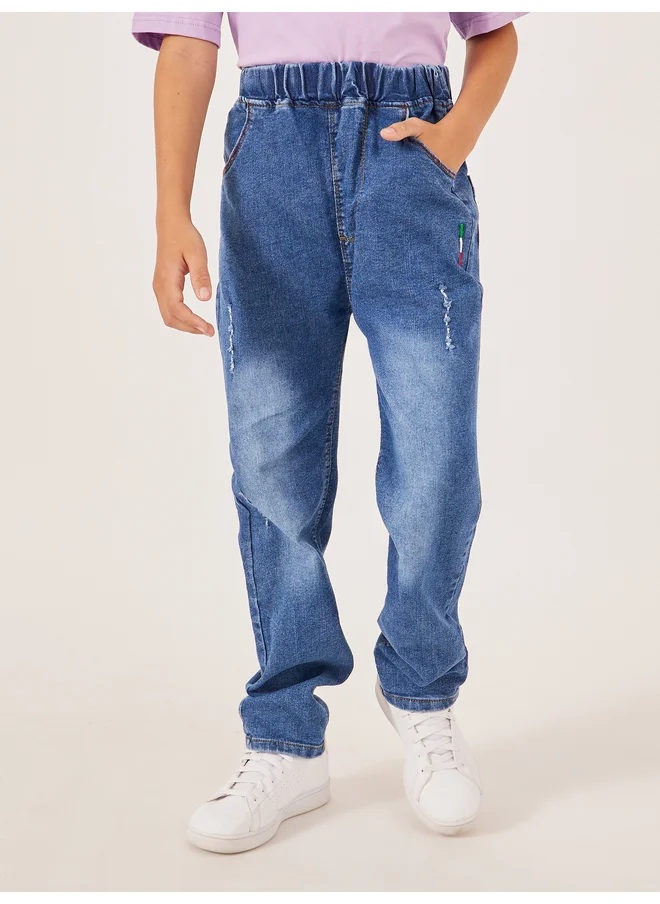 Styli Styli Blue Denim Jeans for Men