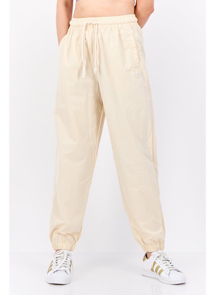 adidas Originals - Women Sportswear Fit Brand Logo Training Sweatpants, Cream - Image 1