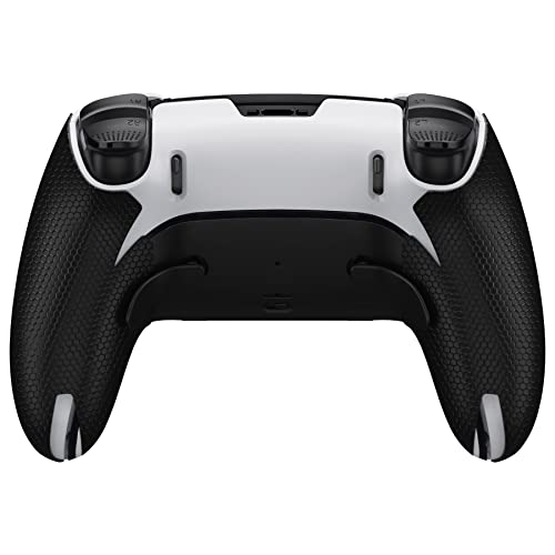 playvital قبضة تحكم مضادة للانزلاق لامتصاص العرق لجهاز ps5 Edge اللاسلكي، مقبض ناعم من PU بتصميم احترافي - أسود - Image 5