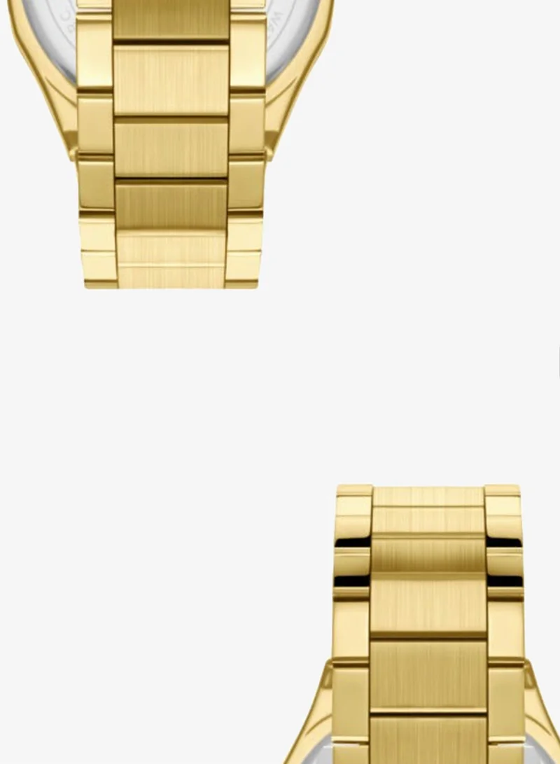 Lee Cooper GOLD Men's METAL Analog Watch LC08275.130 - 41 mm for Men | Best Price UAE