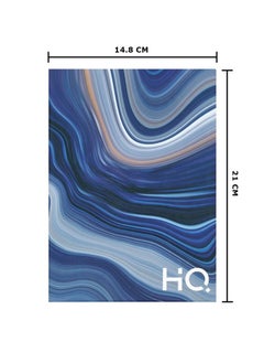 HQ A5 Size Case Bound Open Spine Notebook For Flat Opening 96 Sheets  - Image 3
