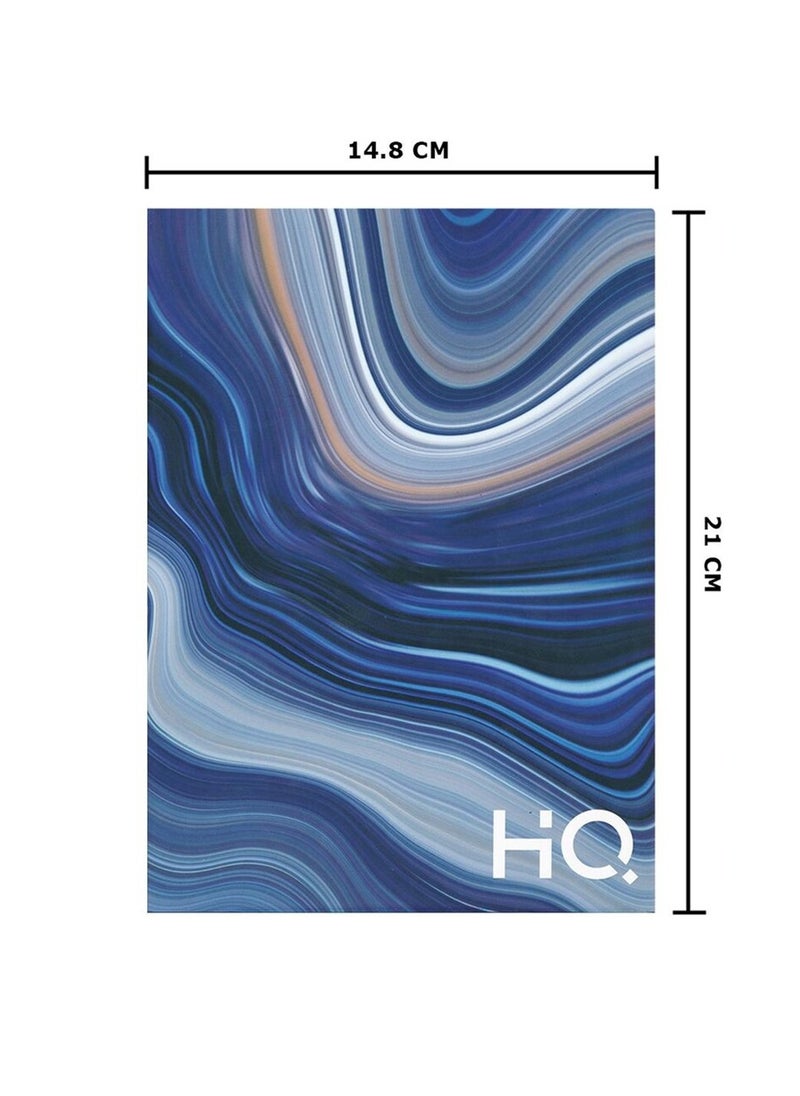 HQ - A5 Size Case Bound Open Spine Notebook For Flat Opening 96 Sheets - Image 1