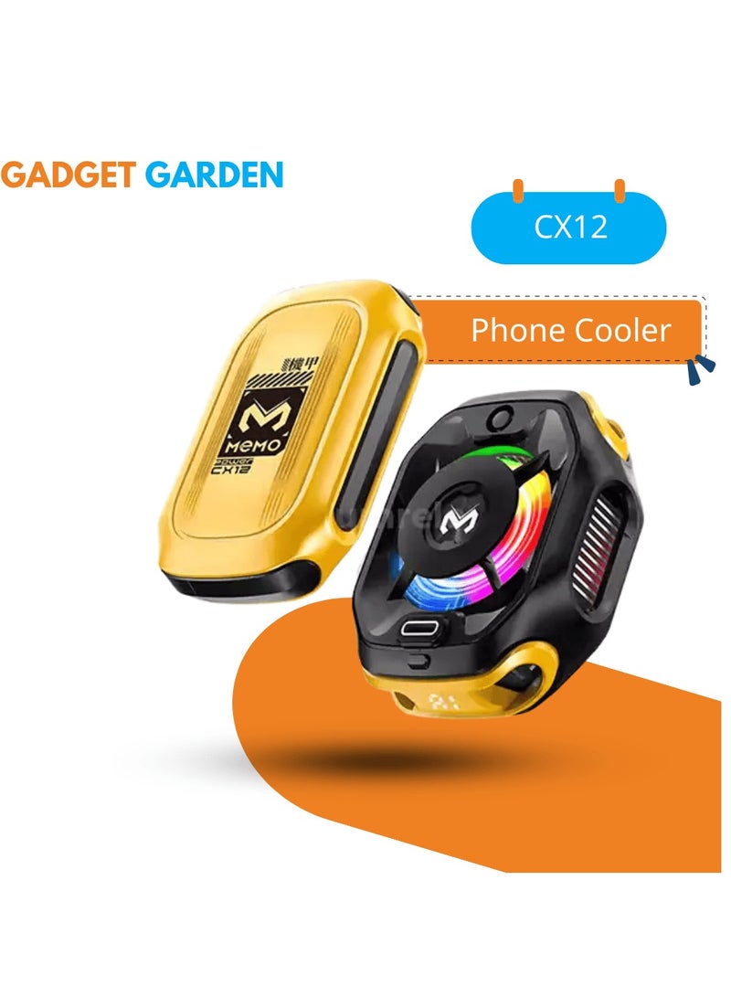 MEMO CX12 Magnetic Mobile Cooler Mobile Phone Radiator Phone Cooling Fan - Image 3