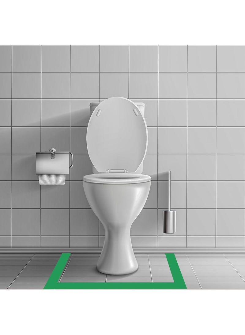 TREEMAISON TREEMAISON Vastu Combo of Green Color Tape | Size - 4 Inch | Length- 8 Feet (Approx) | Vastu Remedy for Toilet | Main Door Entrance | Tape Remedy | (Pack of 2)  - Image 4