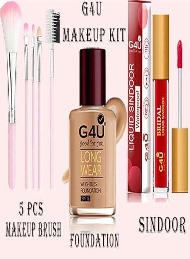 G4U Divine Beauty| Professional Makeup set for Girls & Women Pack of 15 pcs|A26122055 - Image 3
