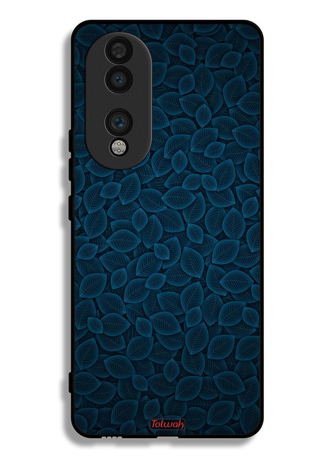 Tolwak Honor 70 Protective Case Cover Digital Art Leaves Pattern - Image 2