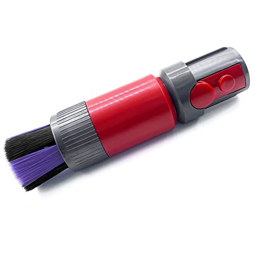 Tivcroxs Traceless Scratch-Free Dusting Brush Compatible with Dyson V7, V8, V10, V11, V12, V15 Gen5 detect and Gen5 outsize Vacuum Cleaners Features handy self-cleaning soft bristles, Soft Bristle Dust Brush - Image 1