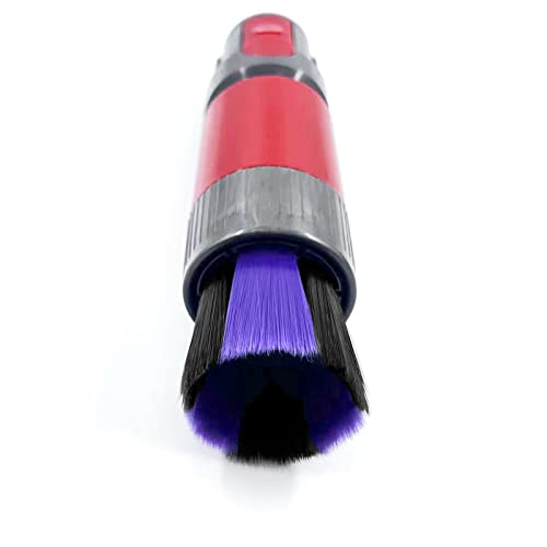Tivcroxs Traceless Scratch-Free Dusting Brush Compatible with Dyson V7, V8, V10, V11, V12, V15 Gen5 detect and Gen5 outsize Vacuum Cleaners Features handy self-cleaning soft bristles, Soft Bristle Dust Brush - Image 4