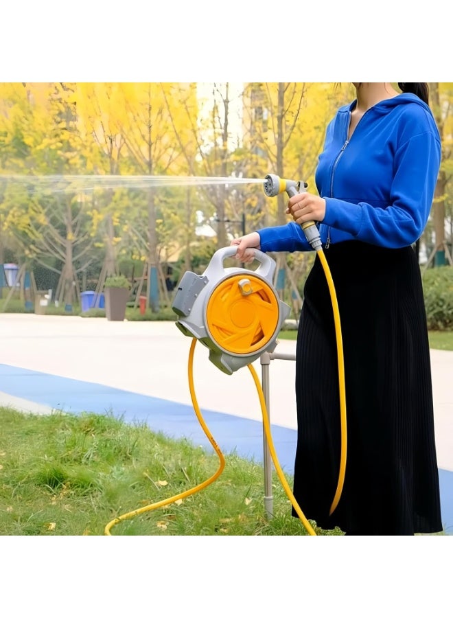 general Expandable Garden Hose with 7-Pattern Spray Nozzle, Leak-Proof Brass Connectors, No-Kink Retractable Hose for Garden Watering, Car Washing, Patio, Lawn & Pet Bath - Image 5