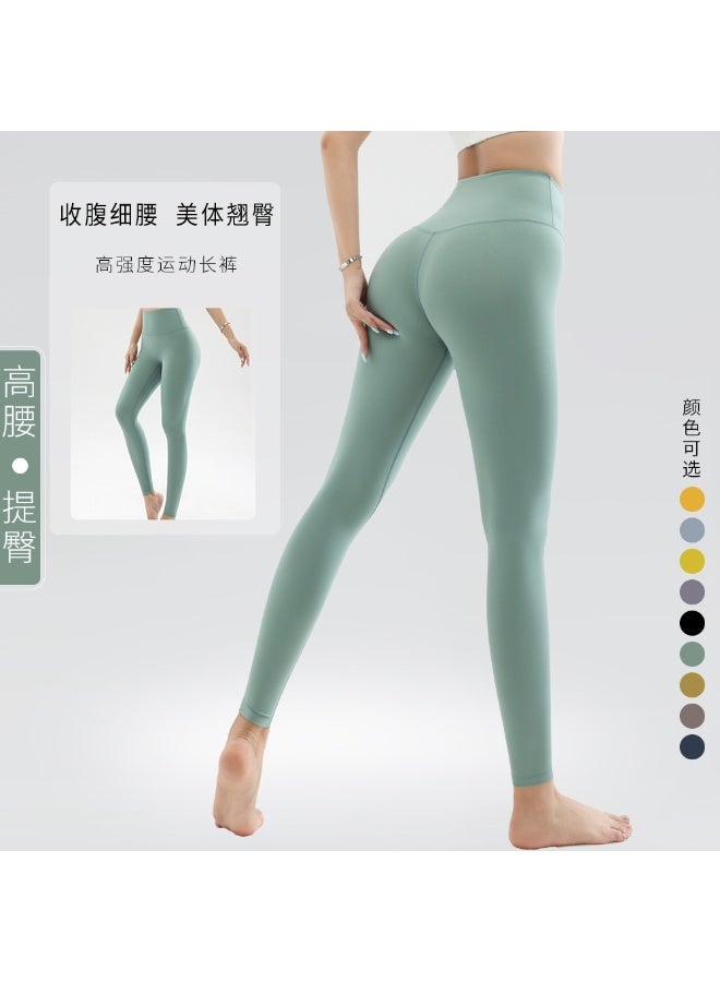 Women's Leggings Seamless High Waist Hip Lifting Pants Fitness Workout Leggings Sport Tights Hip Yoga Pants  - Image 3