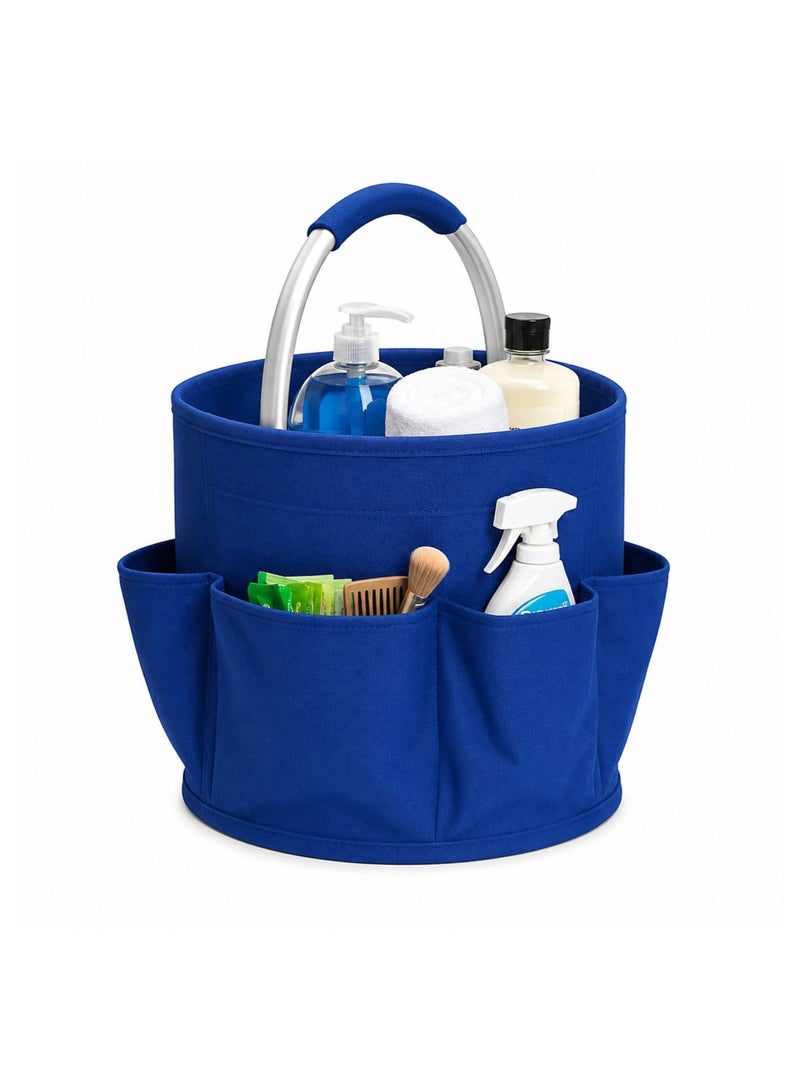TSUMAB Multi-Purpose Cleaning Organizer Bucket with Handle – Large Capacity Foldable Storage Caddy for Home & Laundry