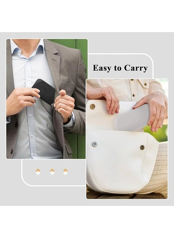 ShebSheb - 5 PCS Soft Leather Sunglasses Bag Eyeglass Case Portable Anti-Scratch Sun Glasses Storage Bag  Anti-Stress Eyeglasses Pouch Bag for Women Men Glasses Protective Case - Image 1
