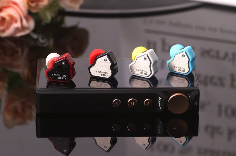Linsoul 7Hz Salnotes Zero HiFi 10mm Dynamic Driver in-Ear Earphone IEM with Metal Composite Diaphragm Stainless Steel Faceplate Detachable 2Pin OFC Cable (Red, Without Mic) - Image 4