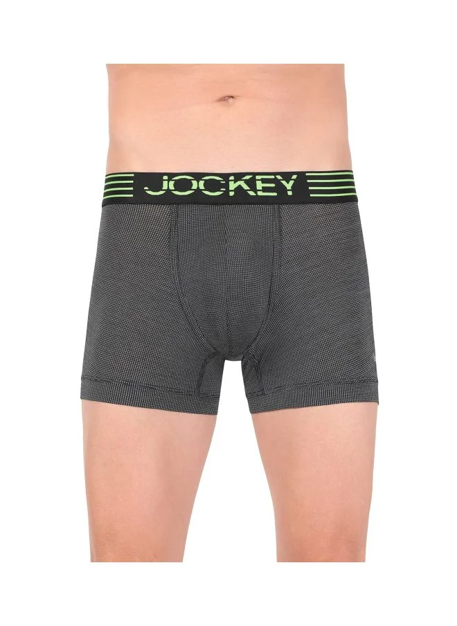 جوكي Jockey MM05 Men Microfiber Mesh Elastane Stretch Sport Trunk with Stay Dry Technology