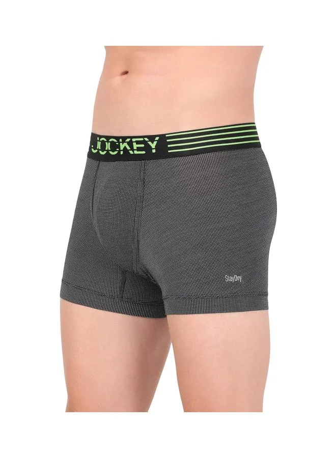 JOCKEY Jockey MM05 Men Microfiber Mesh Elastane Stretch Sport Trunk with Stay Dry Technology