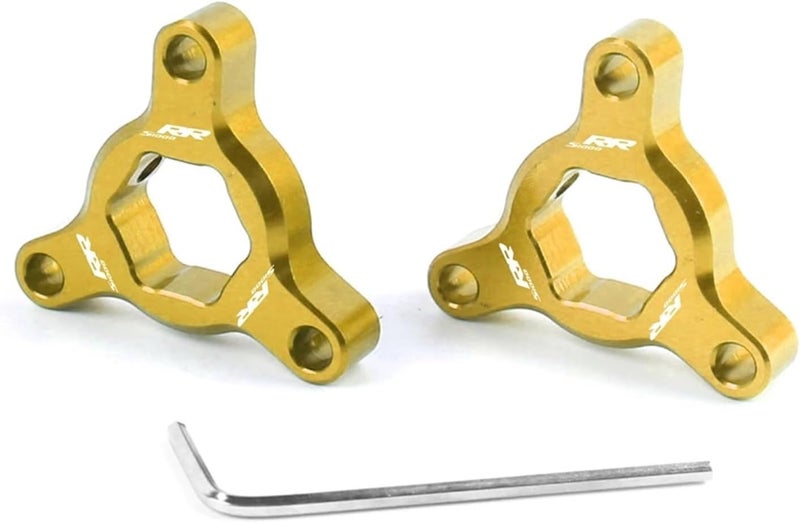 Wivplex 17MM CNC Aluminum Suspension Fork Preload Adjusters for BMW S1000RR