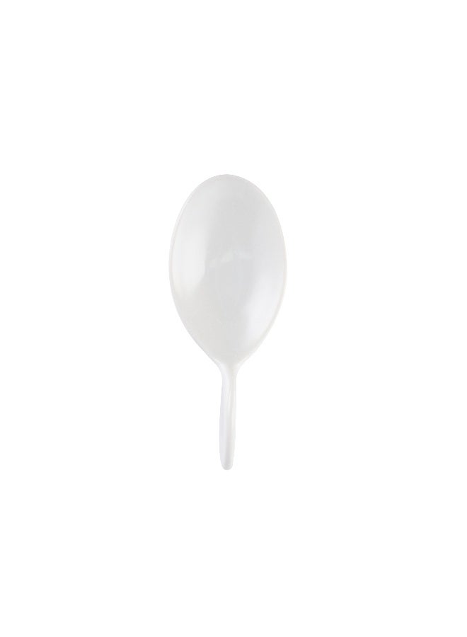 Restaurantware 4 Inch Porcelain Tasting Spoons, 10 Fish Shape Porcelain Spoons - Microwave-Safe, Oven-Safe, White Porcelain White Tasting Spoons, Chip-Resistant, For Tastings Or Individual Portions - Image 1